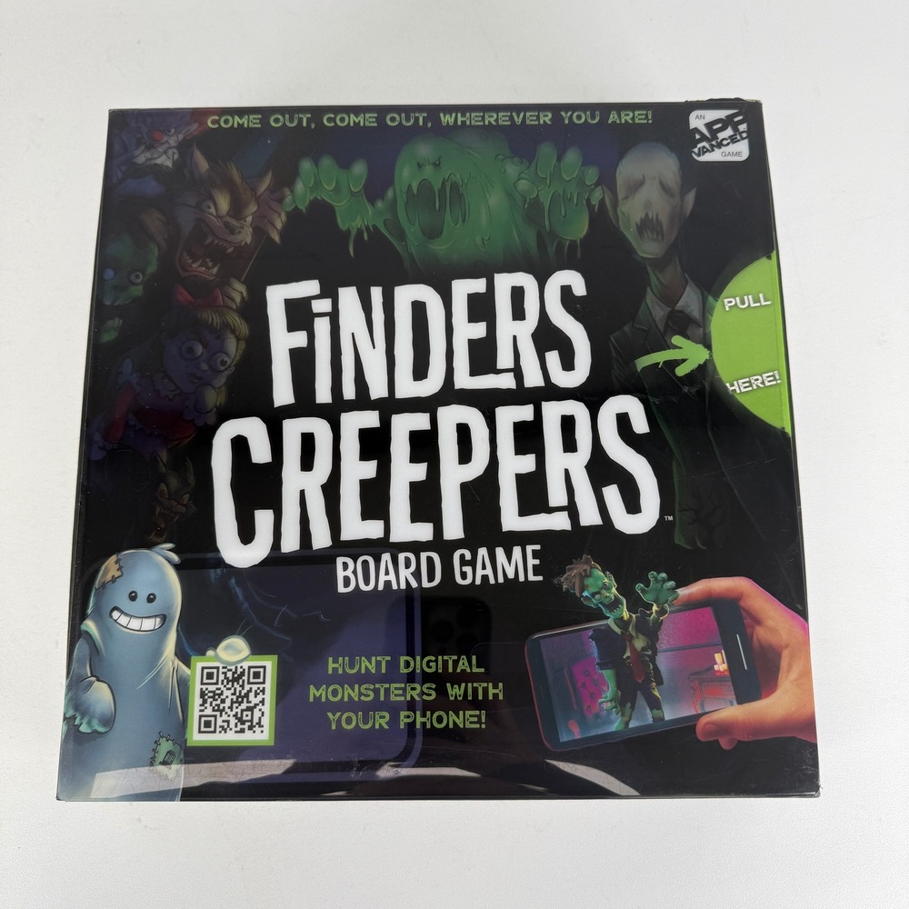 MGA Finders Creepers Board Game Augmented Reality Monster Hunt 582076